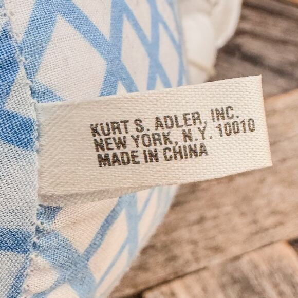 Primitive Vintage Kurt Adler Cloth Easter Bunny Holding Giant Carrot,7”/14” - Picture 3 of 9